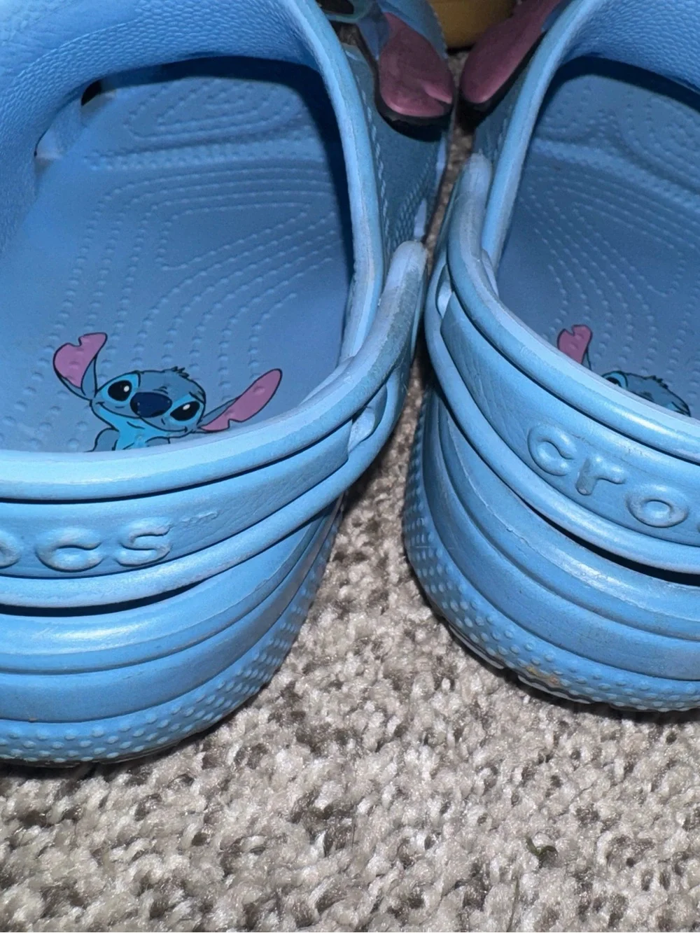 Disney Blue and Pink Stitch Kids Sandals
